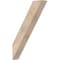 Ekena Millwork 5 1/2"W x 24"D x 36"H Traditional Smooth Knee Brace, Douglas Fir BRC06X24X36TRA00SDF - alternate 1